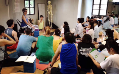Teaching Ayurveda and Anusara Yoga in China